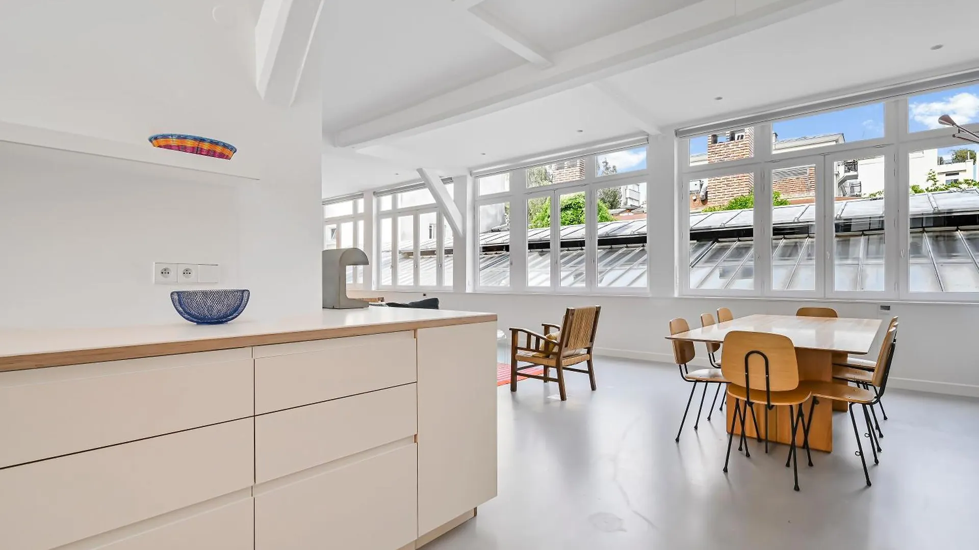 דירות פריז 145 Sq Meter Loft With Ac